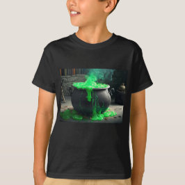 Cauldron Halloween T-Shirt