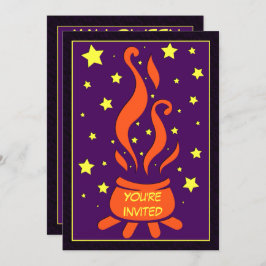 Cauldron Party Einladung