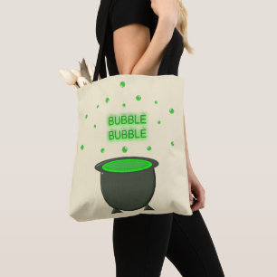 Cauldron und Bubbling Green Brew Halloween