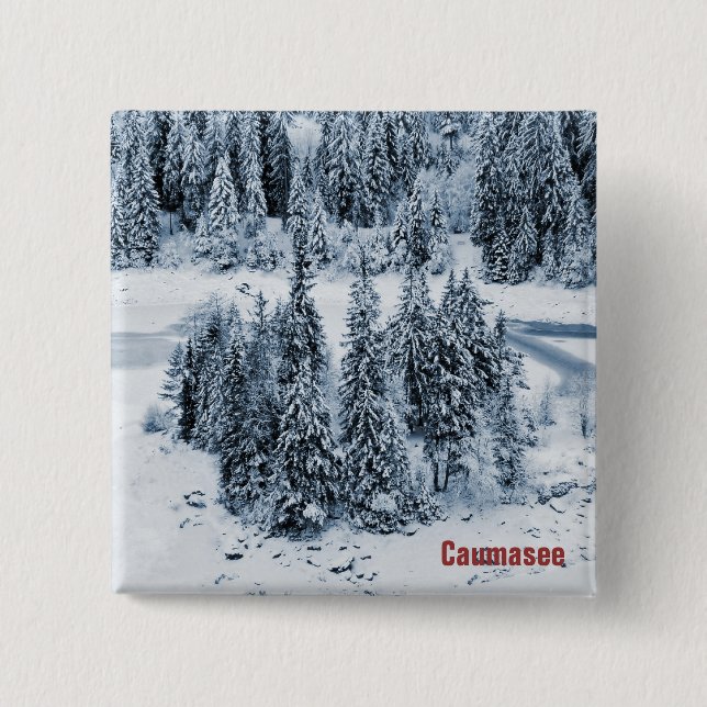 Caumasee Button (Vorderseite)