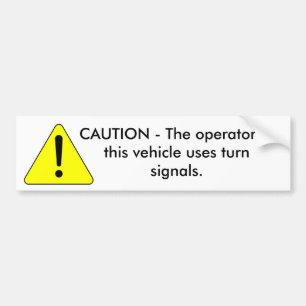 Cautionary_warning_--_Caution, VORSICHT - das OP Autoaufkleber