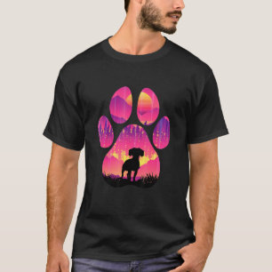 Cav a Jack Paw Mama Vater Hunde Männer T-Shirt