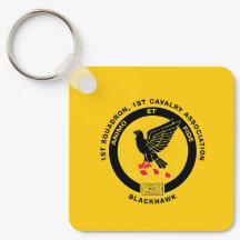 Cav Assocation Key Chain - Cav Gold