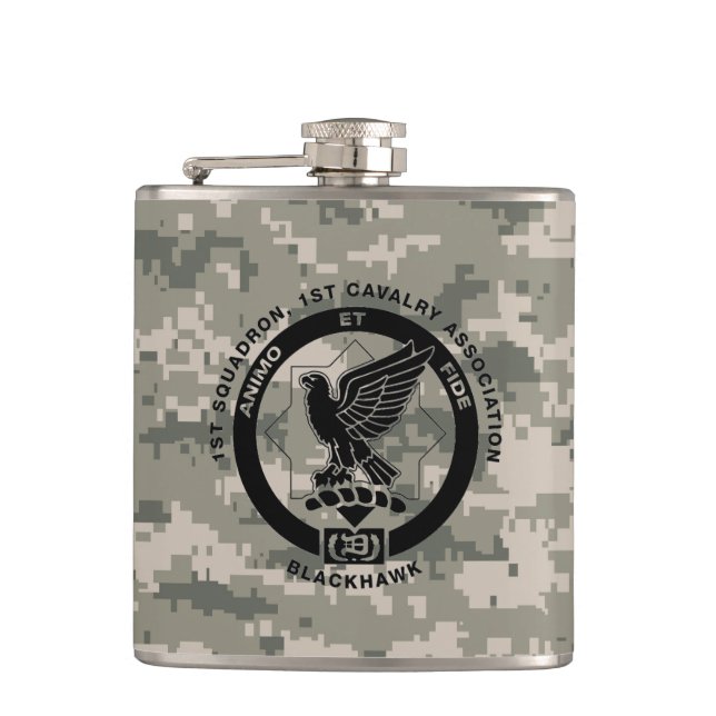 Cav Flask Moderne Camouflage Flachmann (Vorderseite)