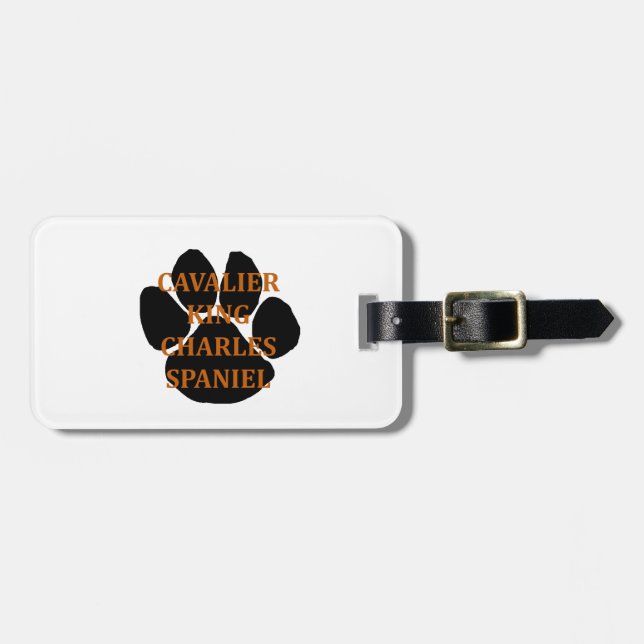 cav name paw gepäckanhänger (Vorderseite horizontal)