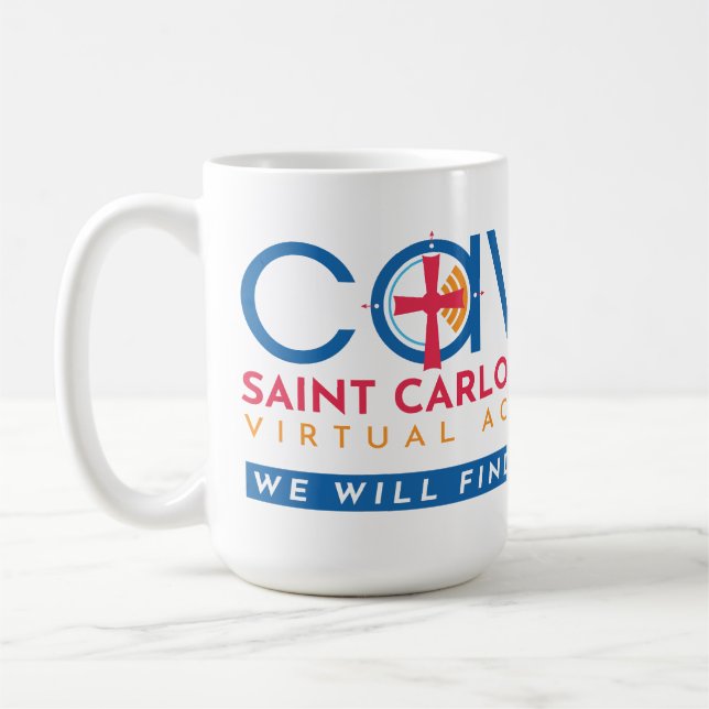CAVA-Logo-Tasse Kaffeetasse (Links)