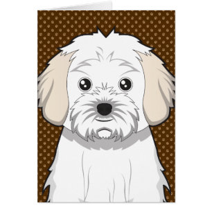Cavachon HundeCartoon-Tatzen