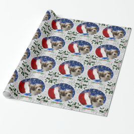 Cavachon Packpapier, Weihnachten Geschenkpapier
