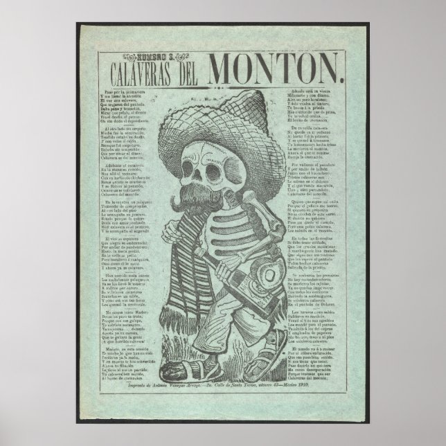 Cavalera del Monton Poster Reproduction (Vorne)
