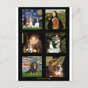 Cavalier Berühmtes Kunstmeisterwerk Composite (V) Postkarte