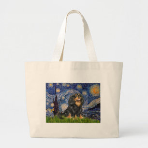 Cavalier (BT) - Starry Night Jumbo Stoffbeutel