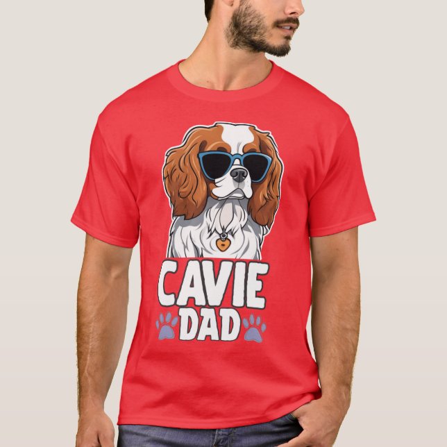 Cavalier Dad Classy1 girl T-Shirt (Vorderseite)