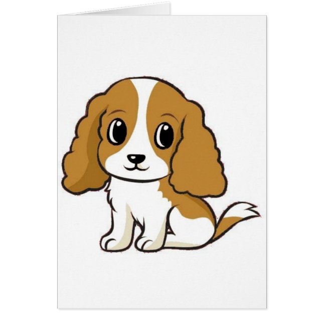 cavalier kcs blenheim Cartoon (Vorne)