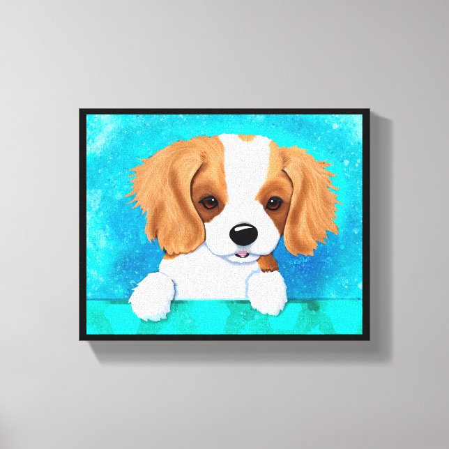 Cavalier King Charles Canvas Print Leinwanddruck (Vorderseite)