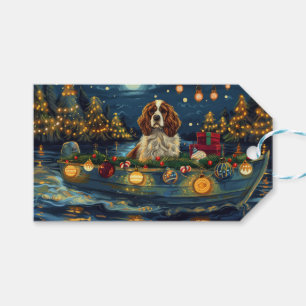 Cavalier King Charles Christmas Festive Voyage Geschenkanhänger