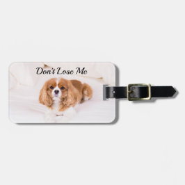 Cavalier King Charles Don verliert mich nicht Gepäckanhänger