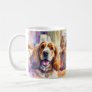 Cavalier King Charles Friendly Spaniel Tasse