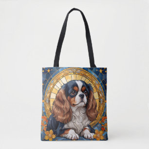 Cavalier King Charles Pastel Golden Glass