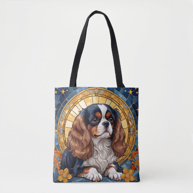 Cavalier King Charles Pastel Golden Glass (Vorderseite)