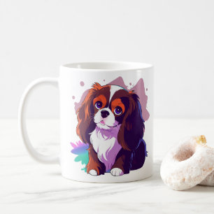 Cavalier King Charles Pastel mehr Splash of Color Kaffeetasse