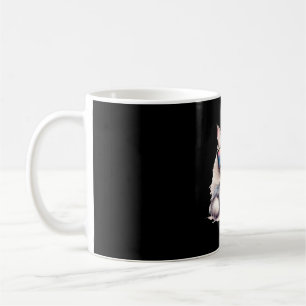 Cavalier King Charles Porträt Minimalistische Bekl Kaffeetasse