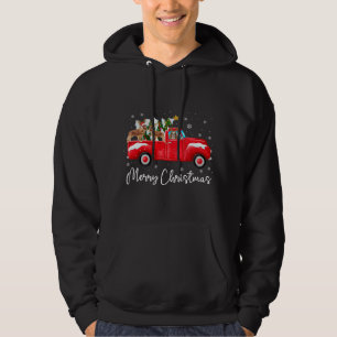 Cavalier King Charles Red Truck Weihnachten Weihna Hoodie