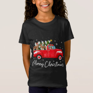Cavalier King Charles Red Truck Weihnachten Weihna T-Shirt