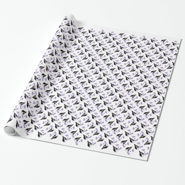 Cavalier King Charles Spanel Trick Geschenkpapier (Ungerollt)