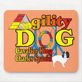 Cavalier_King_Charles_Spaniel_Agility Mousepad