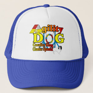Cavalier_King_Charles_Spaniel_Agility Truckerkappe