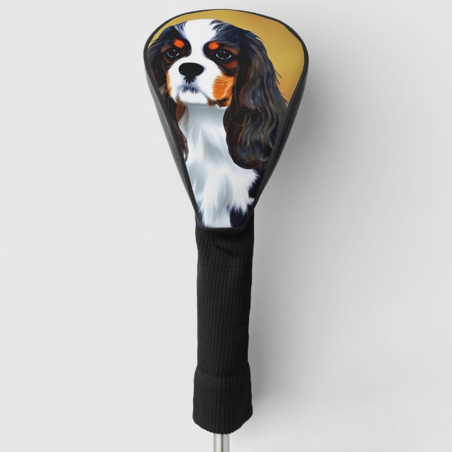 cavalier king charles spaniel AI2 Golf Headcover (Vorderseite)