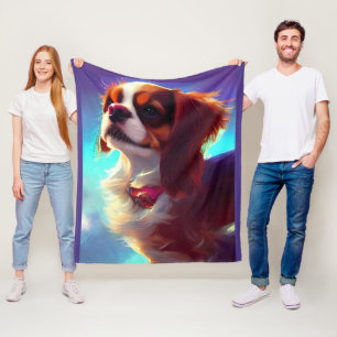 cavalier king charles spaniel AI4 Fleecedecke