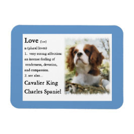 Cavalier King Charles Spaniel Art Liebe is Magnet