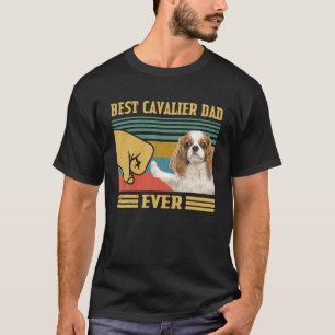 Cavalier King Charles Spaniel Best Dog Vater Ever T-Shirt