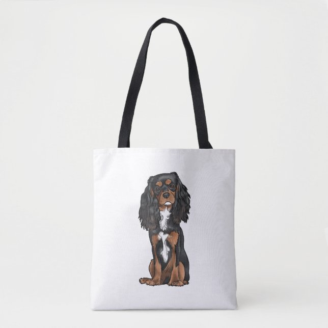 Cavalier King Charles Spaniel - Black and Tan (Vorderseite)