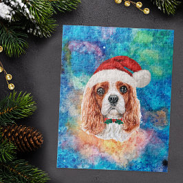 Cavalier King Charles Spaniel Breed Dog Weihnachte Puzzle
