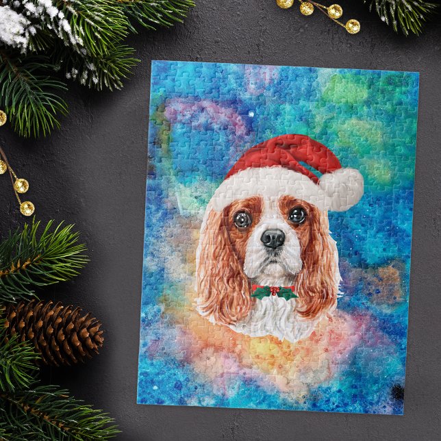 Cavalier King Charles Spaniel Breed Dog Weihnachte Puzzle (Von Creator hochgeladen)