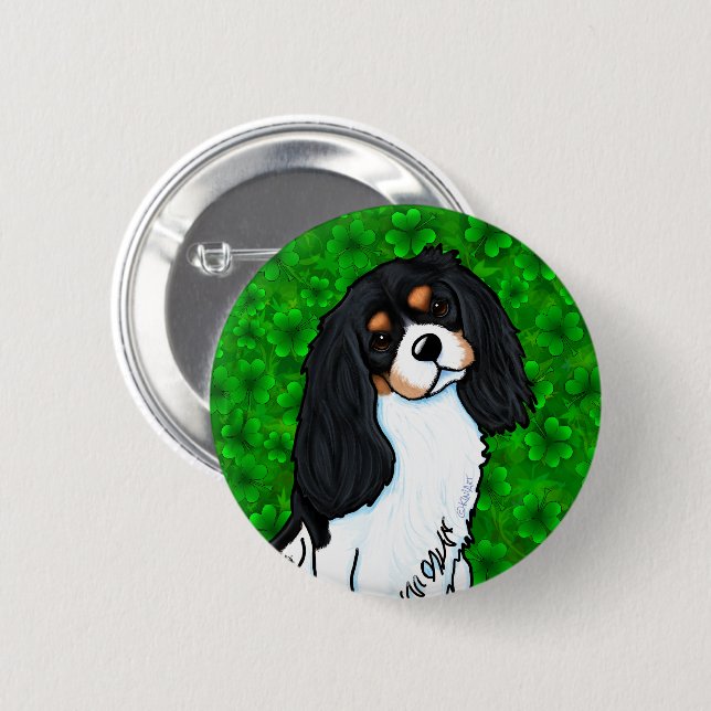 Cavalier King Charles Spaniel Button (Vorne & Hinten)