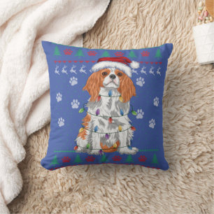 Cavalier King Charles Spaniel Christmas Ugly Sweat Kissen