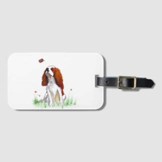 Cavalier King Charles Spaniel CKC Welpenhund Gepäckanhänger