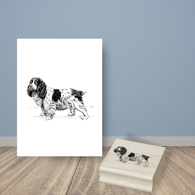 Cavalier King Charles Spaniel Dog Breed Gummistempel (Von Creator hochgeladen)