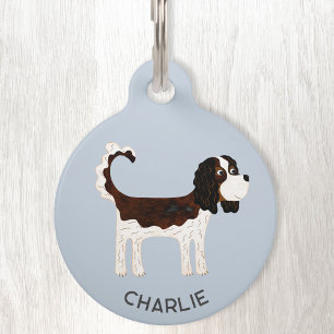 Cavalier King Charles Spaniel Dog Personalisiert Haustiermarke