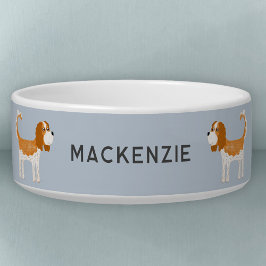 Cavalier King Charles Spaniel Dog Personalisiert Napf