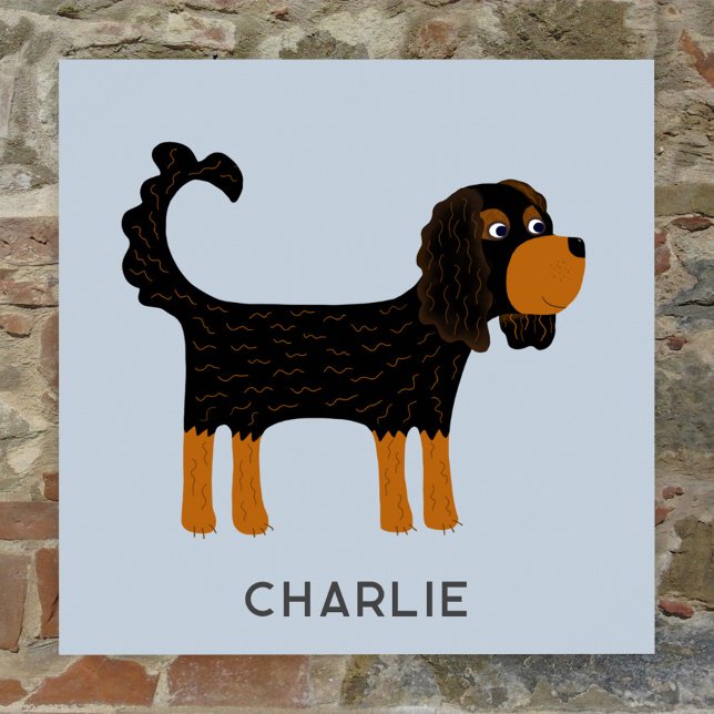Cavalier King Charles Spaniel Dog Personalisiert Poster (Von Creator hochgeladen)