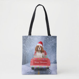Cavalier King Charles Spaniel Dog Snow Weihnachtsf