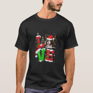 Cavalier King Charles Spaniel Dog Tree Christmas L T-Shirt