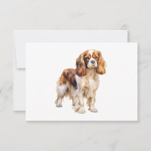 Cavalier King Charles Spaniel drucken Dog Art Prin Ankündigung
