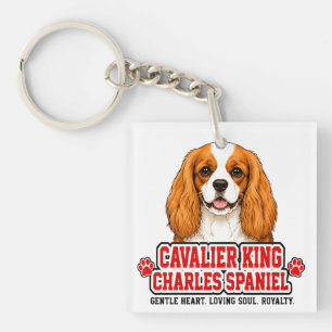🐾 Cavalier King Charles Spaniel Familienstolz 🐾 Schlüsselanhänger