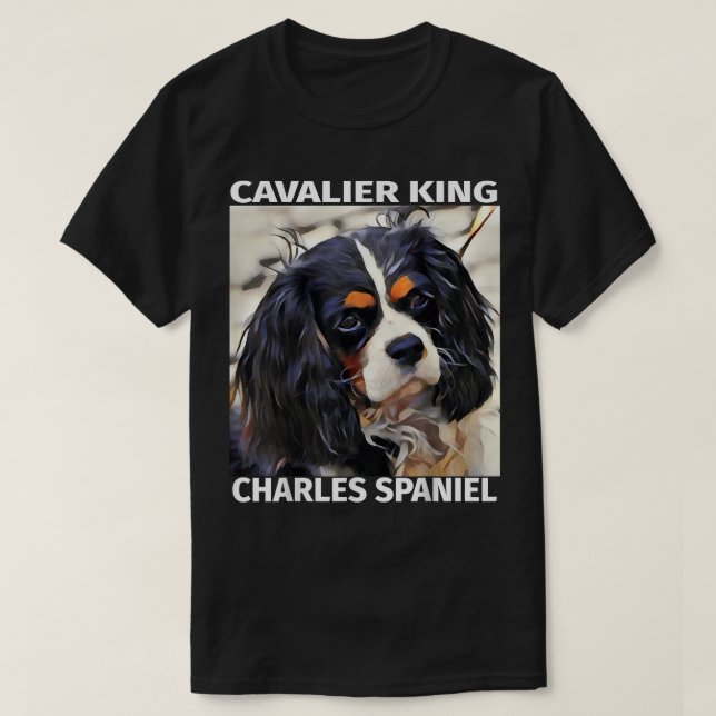 Cavalier King Charles Spaniel Favorite Pet Puppy D T-Shirt (Design vorne)