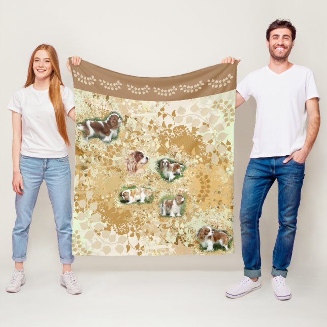 Cavalier King Charles Spaniel Fleece Blanket (Beispiel)